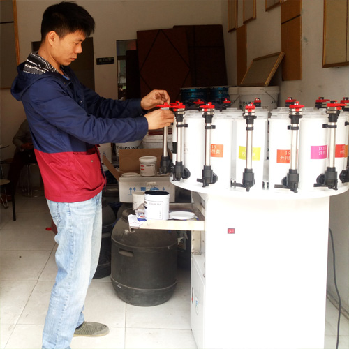 賦彩塗料調色機的購機（jī）感受