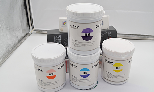 賦彩供（gòng）應高濃度水性色漿調色配比用量（liàng）
